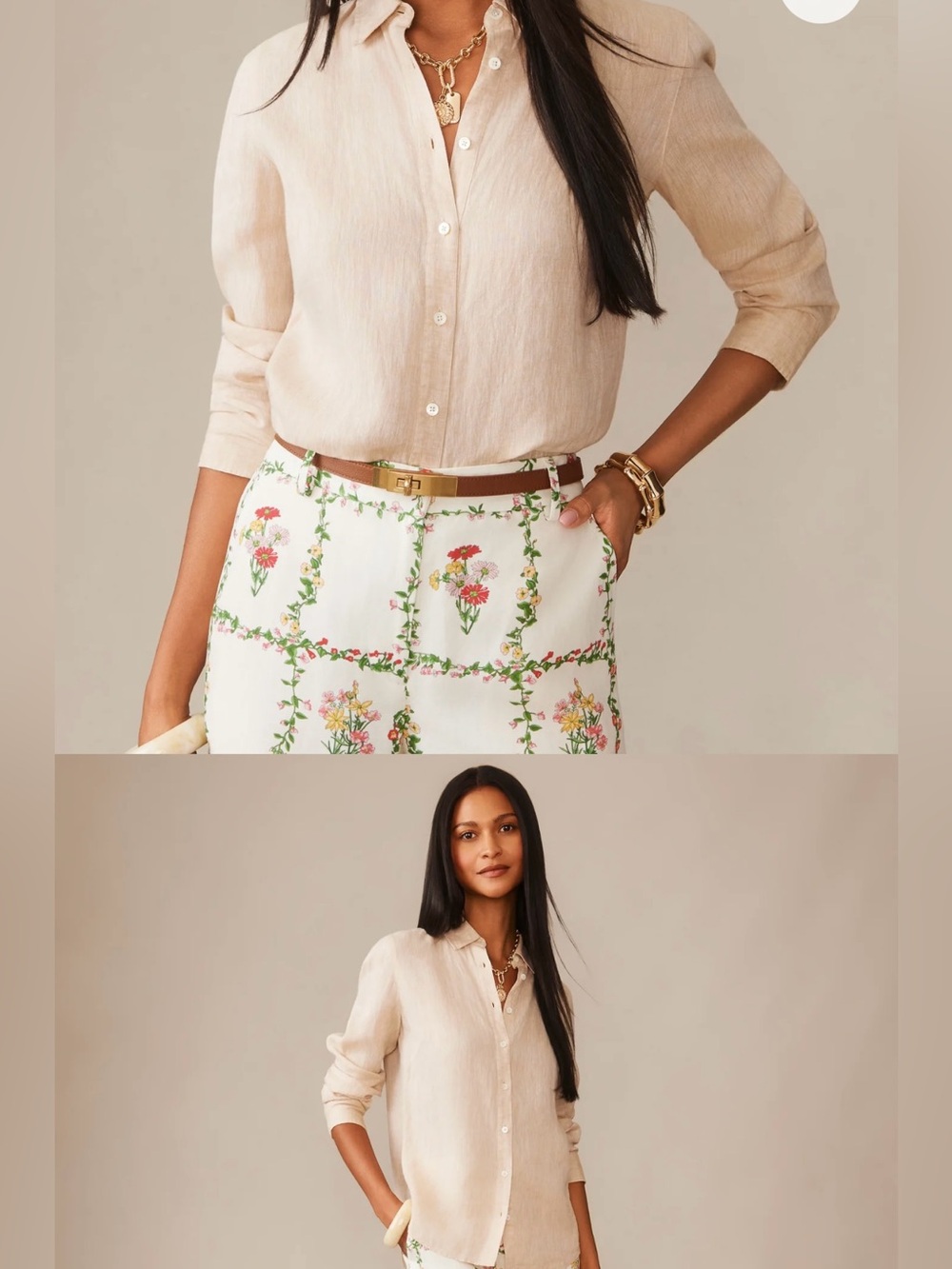 j.McLaughlin Women Linen Shirt